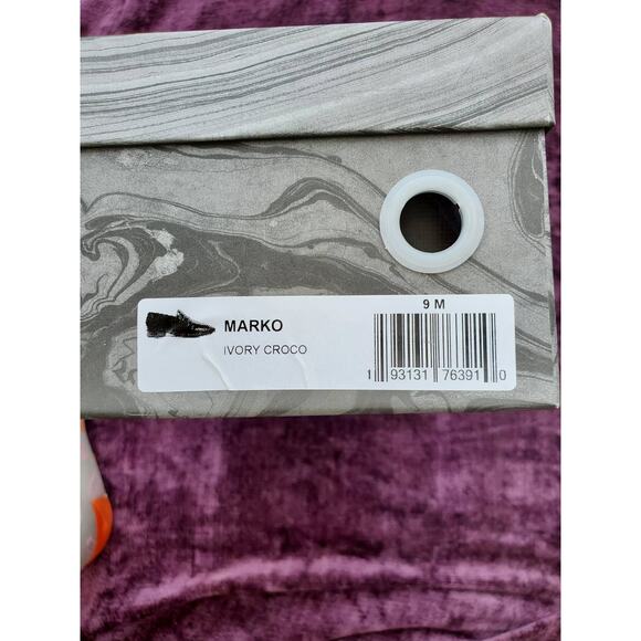 Jeffrey Campbell Marko Croc Embossed Loafer - Picture 9 of 9